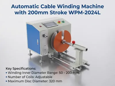 自动理线绕线机 内径50-200mm 负载15kg WPM-2024L
