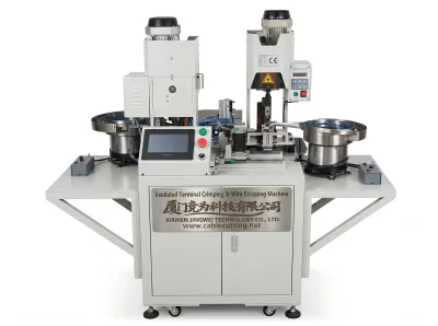 自动绝缘端子压接机 剪线剥线机 压接两端 WPM-R8B