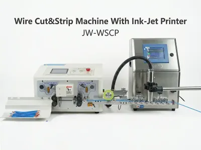 电线切割剥皮机带喷墨打印机 JW-WSCP Thumb