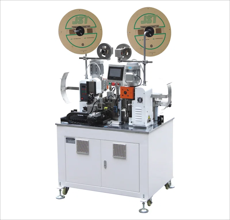 Flat Cable Crimping Machine, Ribbon Cable Crimping Machine, Double Head Ribbon Cable Crimping Machine 扁平电缆压接机, 带状电缆压接机, 双头带状电缆压接机