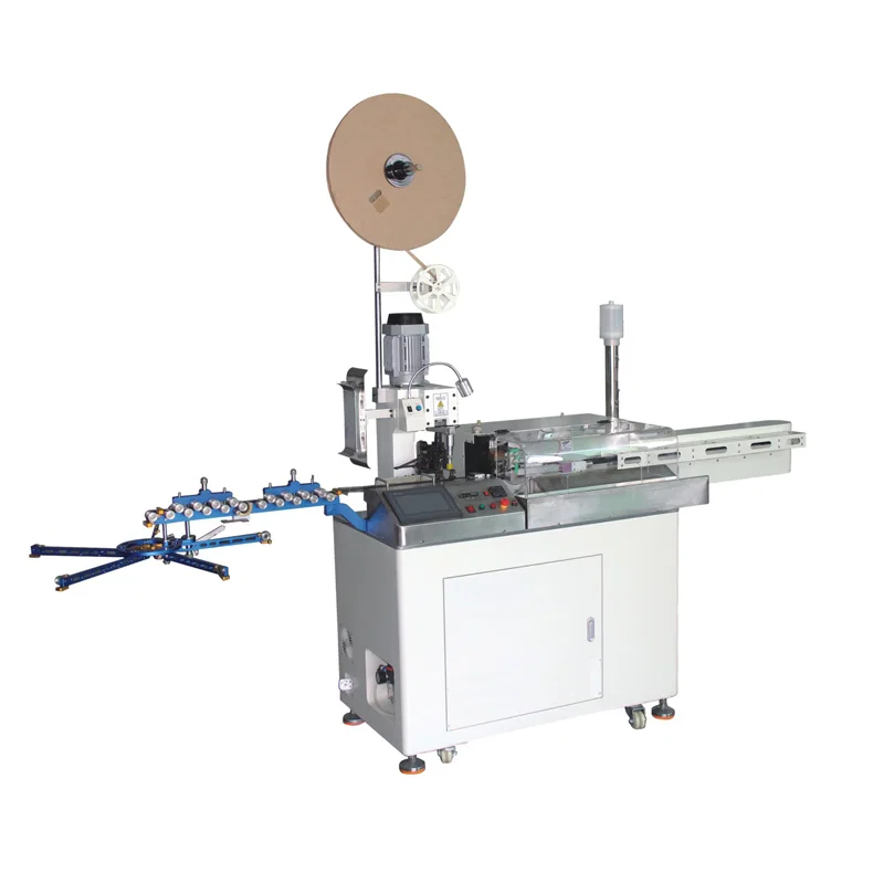 Wire Cutting Stripping Crimping Tinning, Wire Cutting Stripping Crimping Tinning Machine, Wire Crimping Tinning Machine 线切割剥皮 压接镀锡机, 线切割剥皮压接镀锡机, 线材剥皮压接镀锡机, 线材剥皮 压接镀锡机