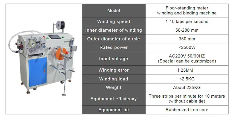 sample of cable Coiling Tying Bundle With Meter Counting, Wire Cutting coil Winding Binding Machine, Cable Rewinding Machine, Fully Automatic Binding Wire Tying Machine, Wire Winding Coil Machine sample of cable Coiling Tying Bundle With Meter Counting, Wire Cutting coil Winding Binding Machine, Cable Rewinding Machine, Fully Automatic Binding Wire Tying Machine, Wire Winding Coil Machine