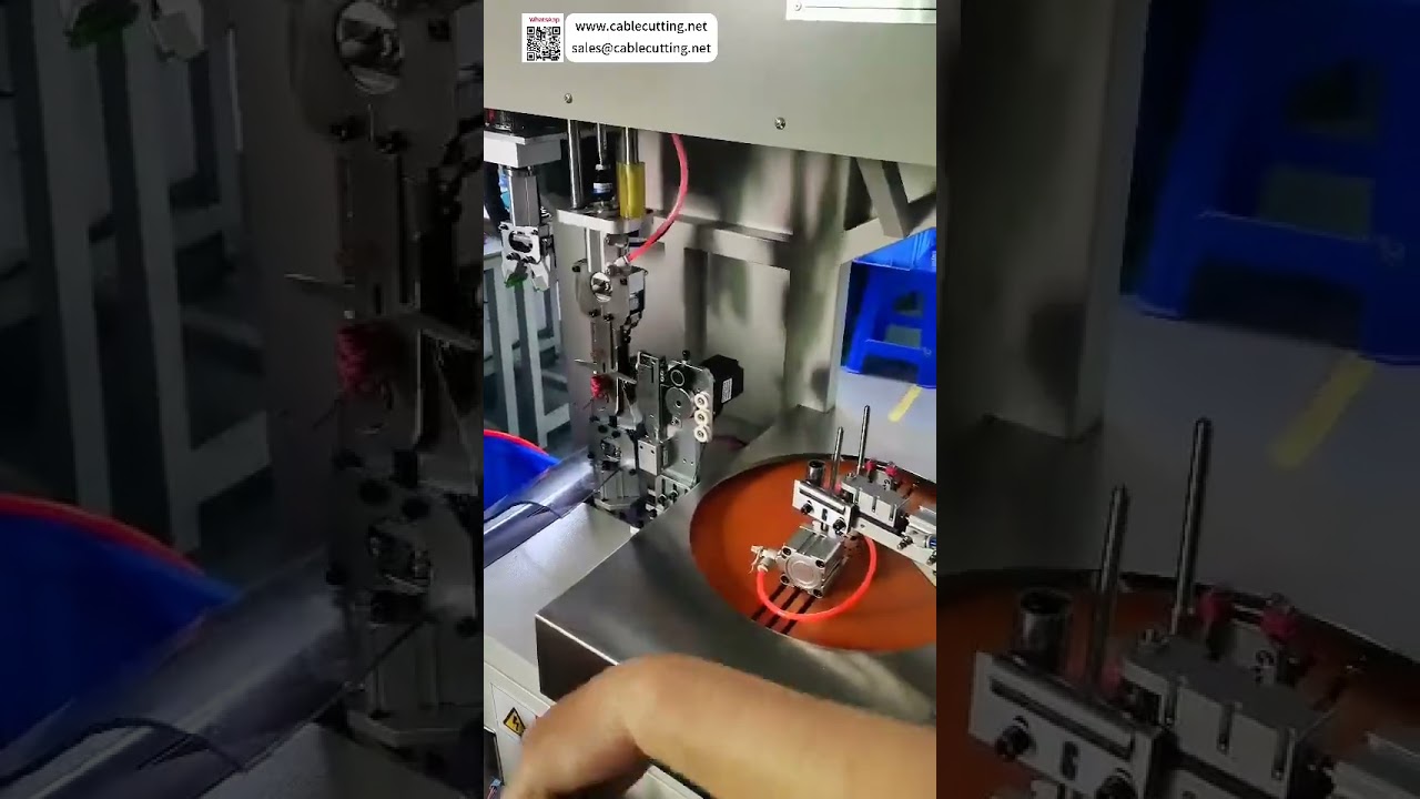Fully Auto Servo Wire Winding & Tying Machine  Adjustable 60mm Minimum Length Processing Tool - Shorts