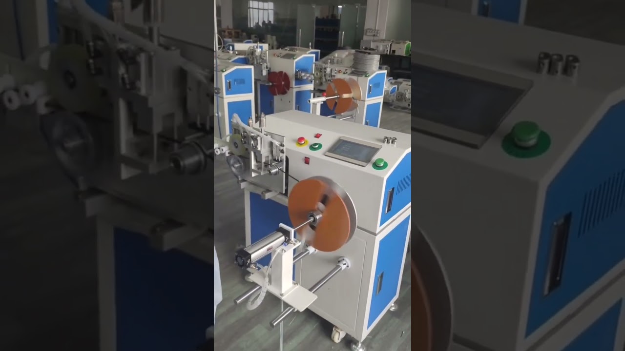 Floor Standing Automatic Meter Counting, Traversing, Cutting & Wire Coiling Machine 1mm to 16mm Diam