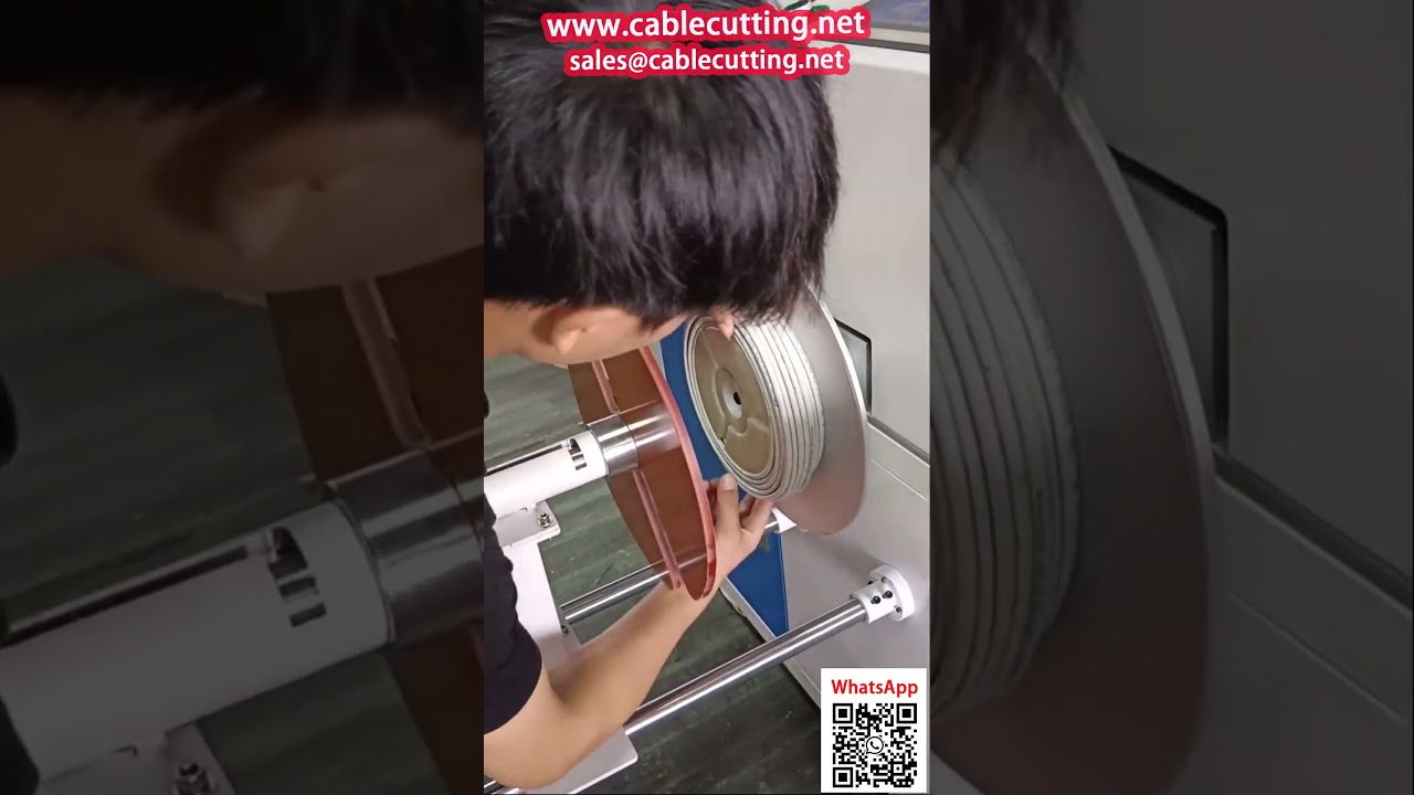 网线全自动一体机：计数、理线、绕线、裁切、捆扎一站式搞定