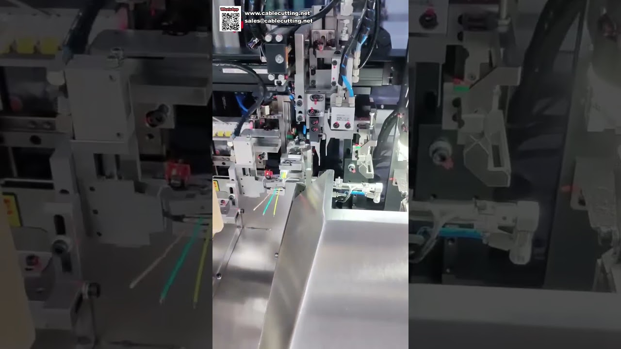 汽车线束端子压接与护套插入全自动加工设备