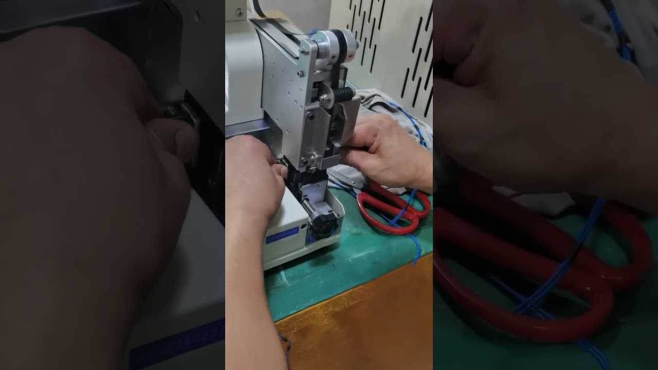 13点位自动缠绕机实拍：线束胶带缠绕，兼容多种材料