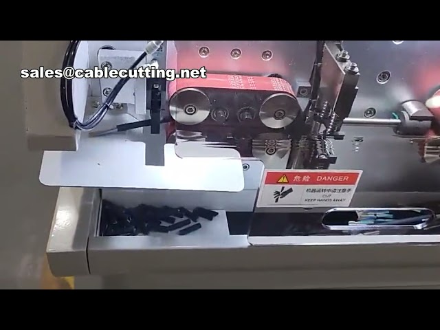 32轮驱动全自动多芯护套线剥线机，内外护套一体剥离，支持25mm线径