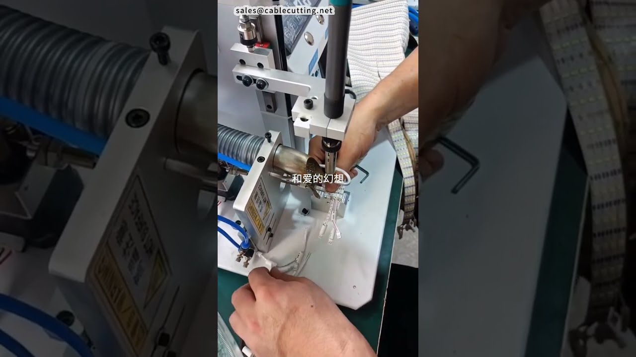 最新LED灯带焊接方法演示 | 线束设备 #机器 #工厂 #DIY