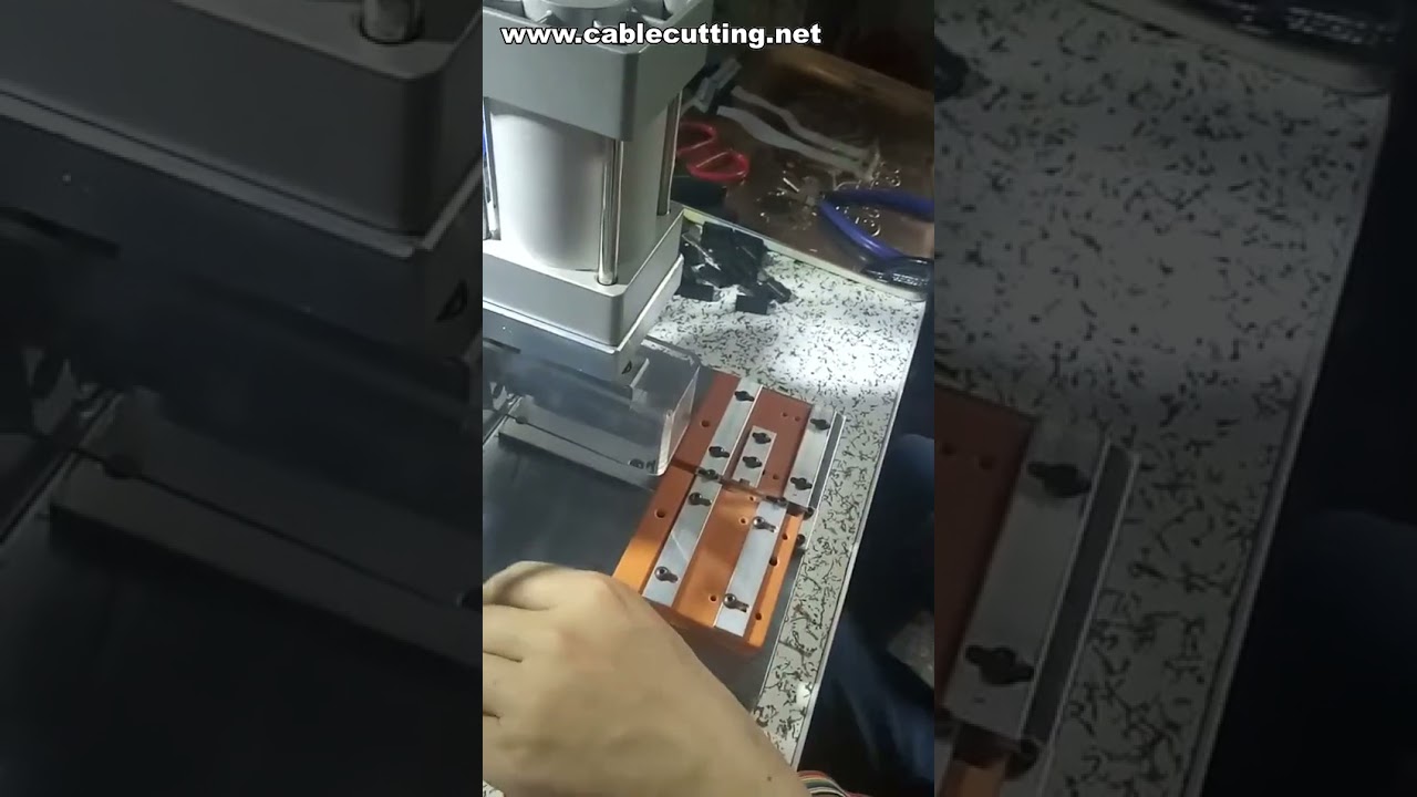 IDC排线压接机 | 全自动排线端子压接设备