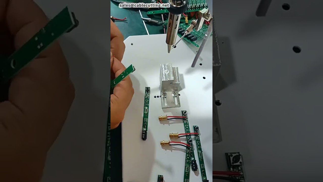 半自动焊接机：斜角送锡系统，轻松应对受阻引脚