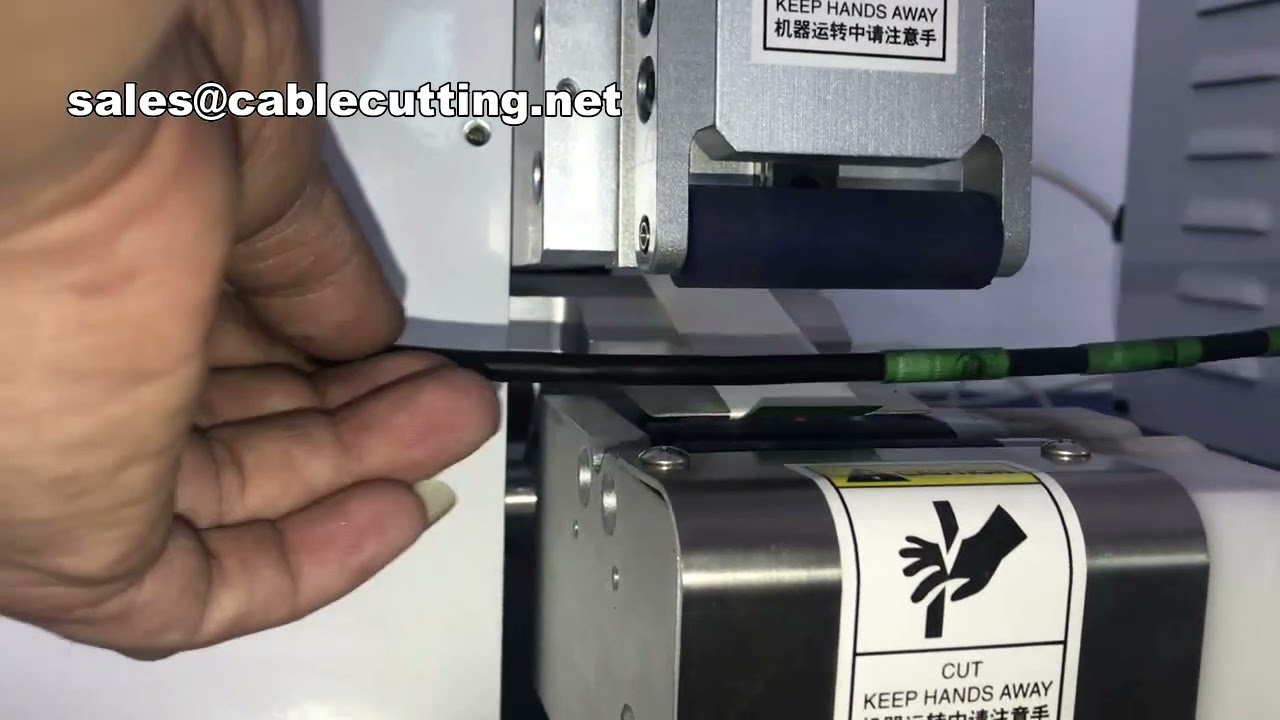 滚动标签电线贴标机 | 工业自动化线缆标识设备