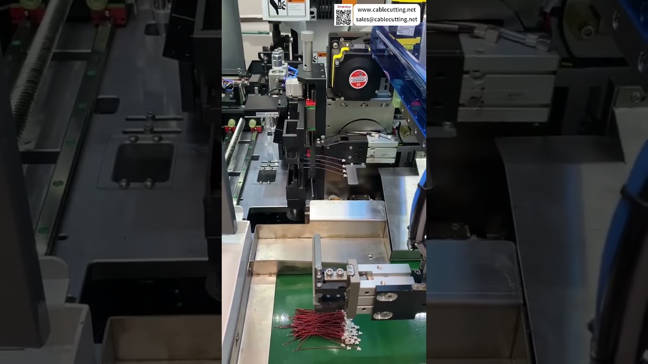 全自动电线剥皮压接扭线插壳一体机（短款），高效定制化操作方案