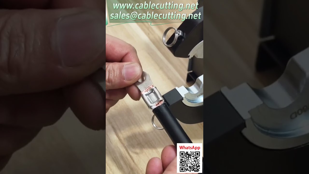 【500A氣動壓接機】點狀壓接實測｜高效五金工具與自動化設備