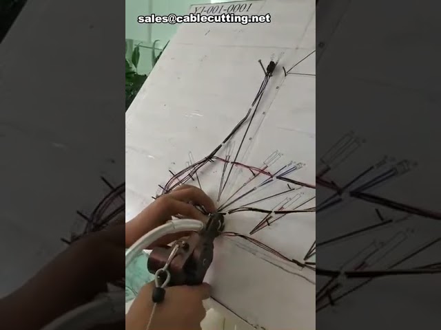 全自动尼龙扎带机 | 高速电缆扎带生产线设备
