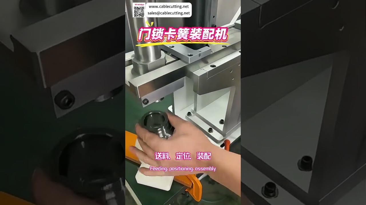 高效精密内卡簧自动组装设备制造商 - 短款