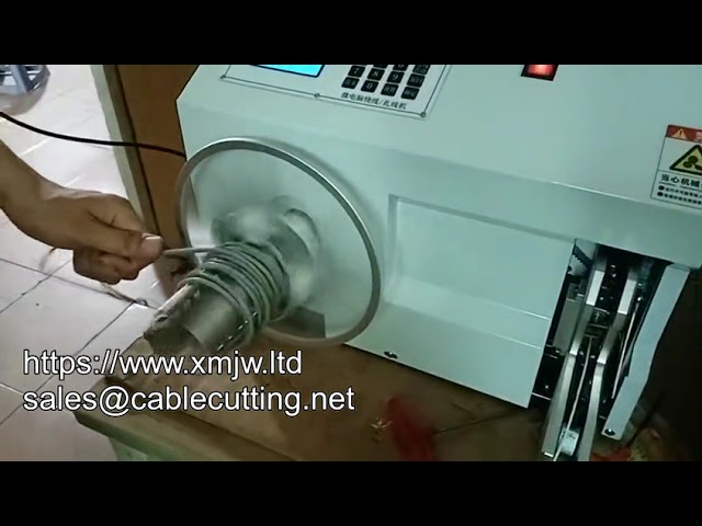 全自动绕线绞线机 | 数据线捆扎设备高效演示