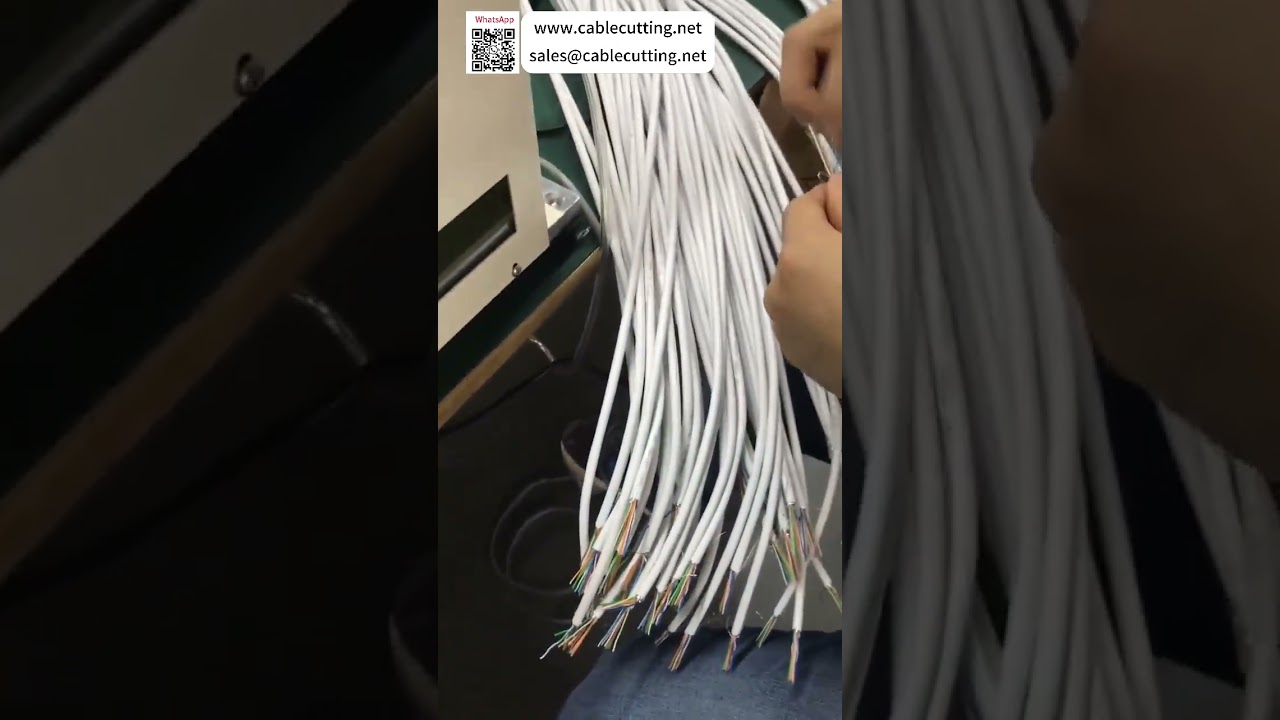 Authentic Network Twisted Pair Wire Untwisting and Straightening Machine With High Quality