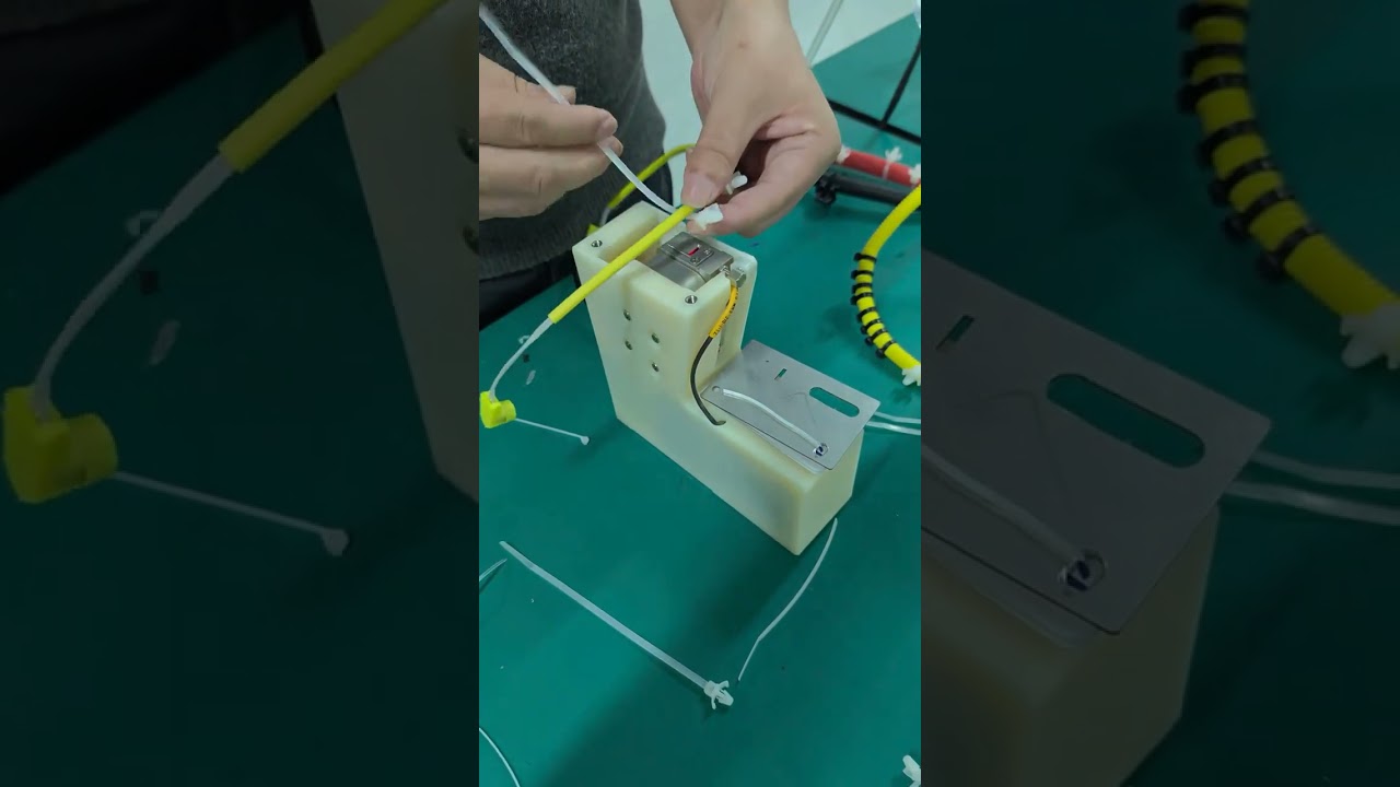 紧凑型汽车扎带机，轻松收紧和切割汽车线束的圣诞树扎带