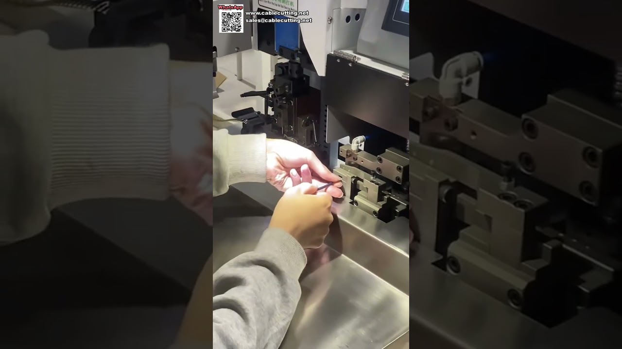 精密多芯线剥线压接机，初学者轻松操作线束