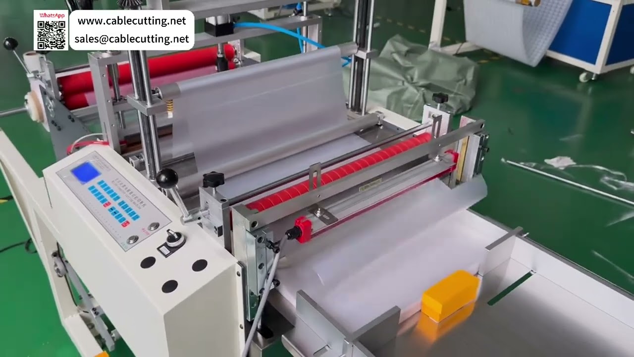 小型自动热封冷切制袋机生产操作工具