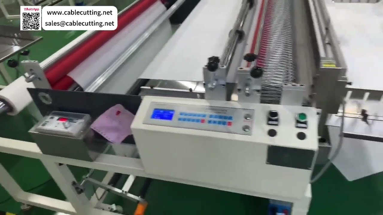 高效率分切与横向裁切机生产测试及设置操作