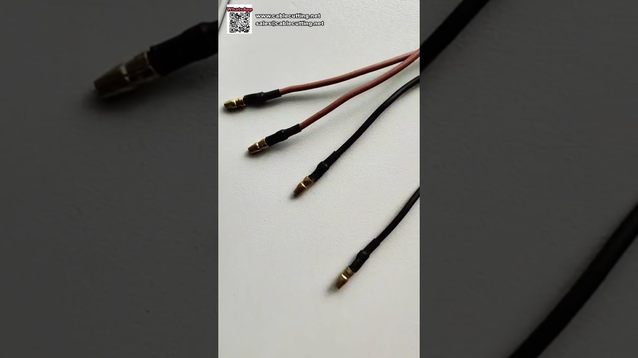 自动热缩管插入机快速线束加工替代人工操作