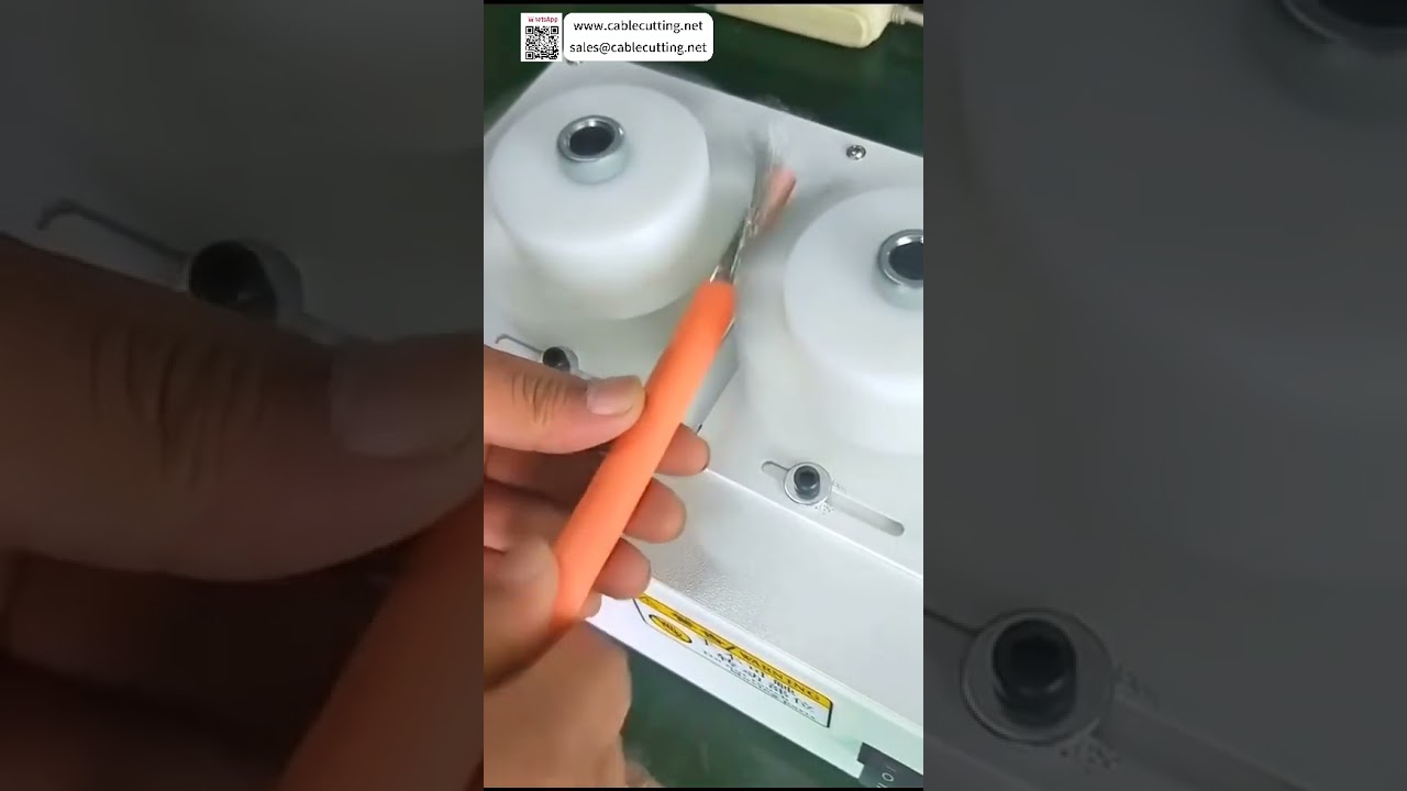 新能源电缆编织网刷洗与解扭机 高速屏蔽线工具