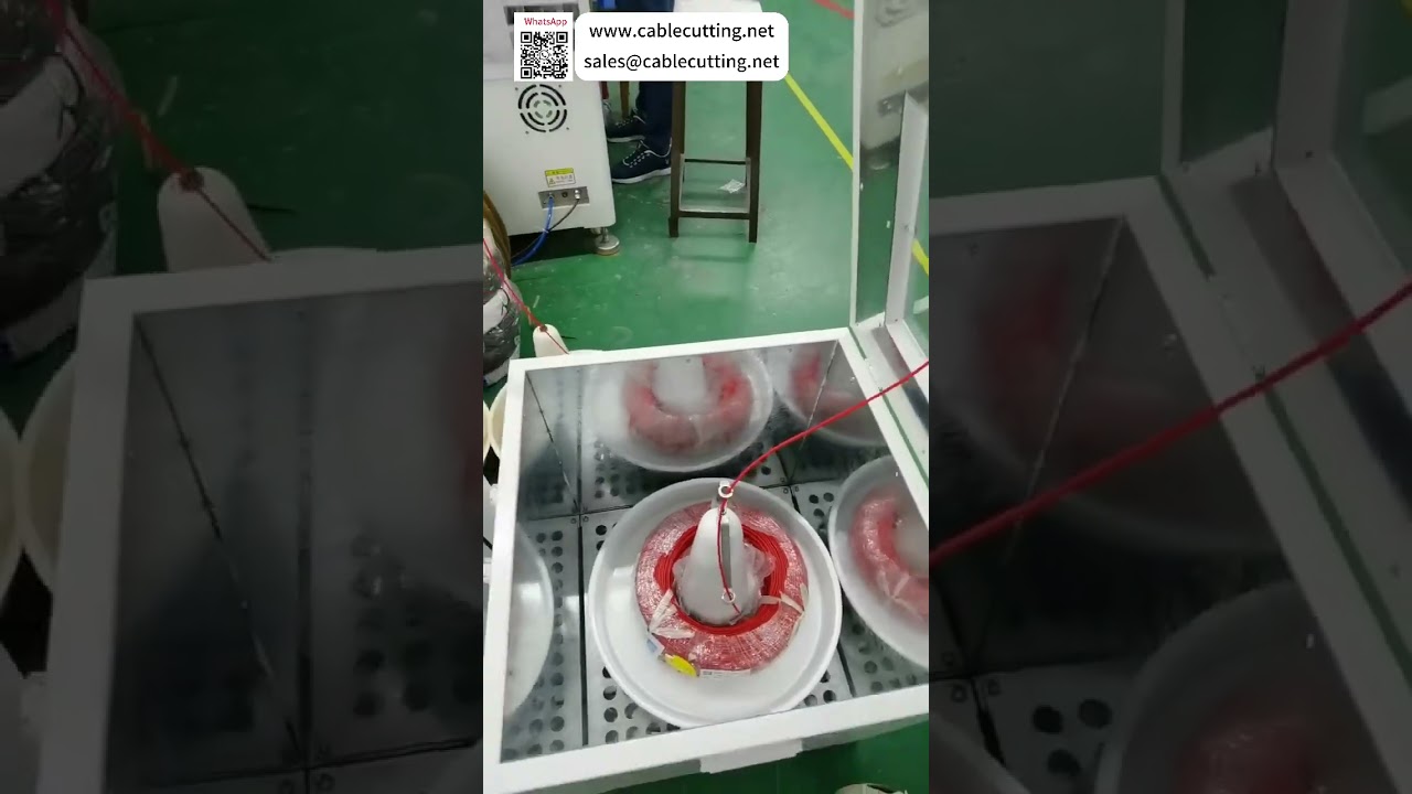 恒温加热箱配合放线盘，专为硬线软化设计，完美提升线束生产效率