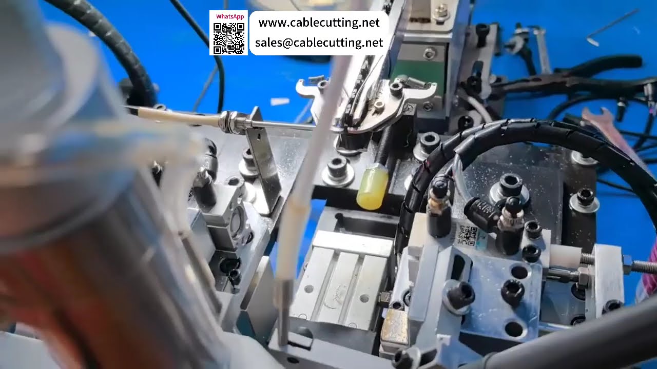 宝马连接器自动焊线机 高精度汽车线缆焊接工具