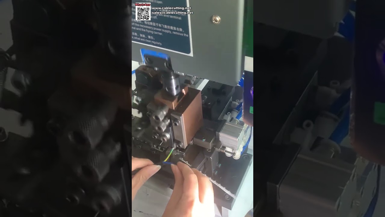 单线剥皮与端子压接机，消除繁琐的加工步骤