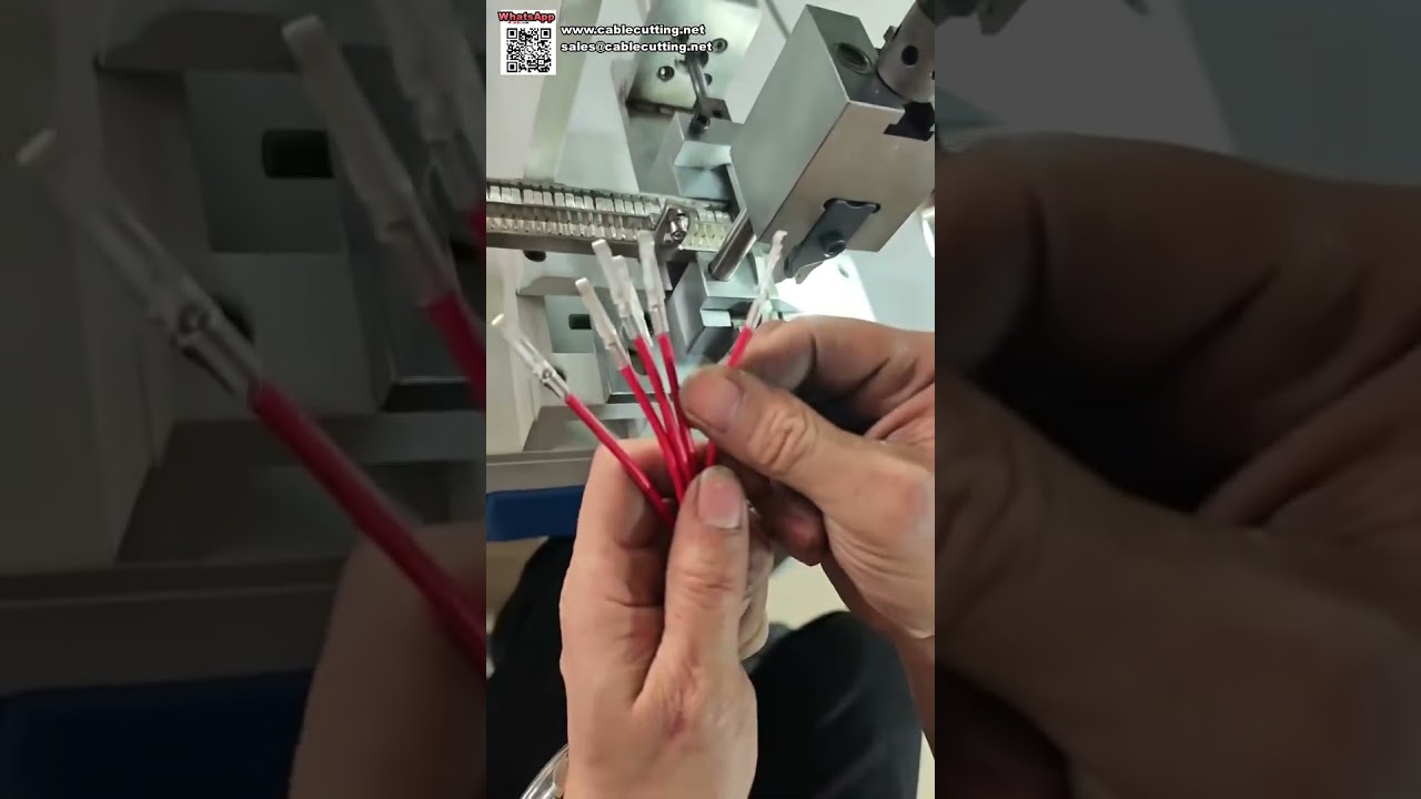 振动盘送料端子压接机 精密自动线束加工