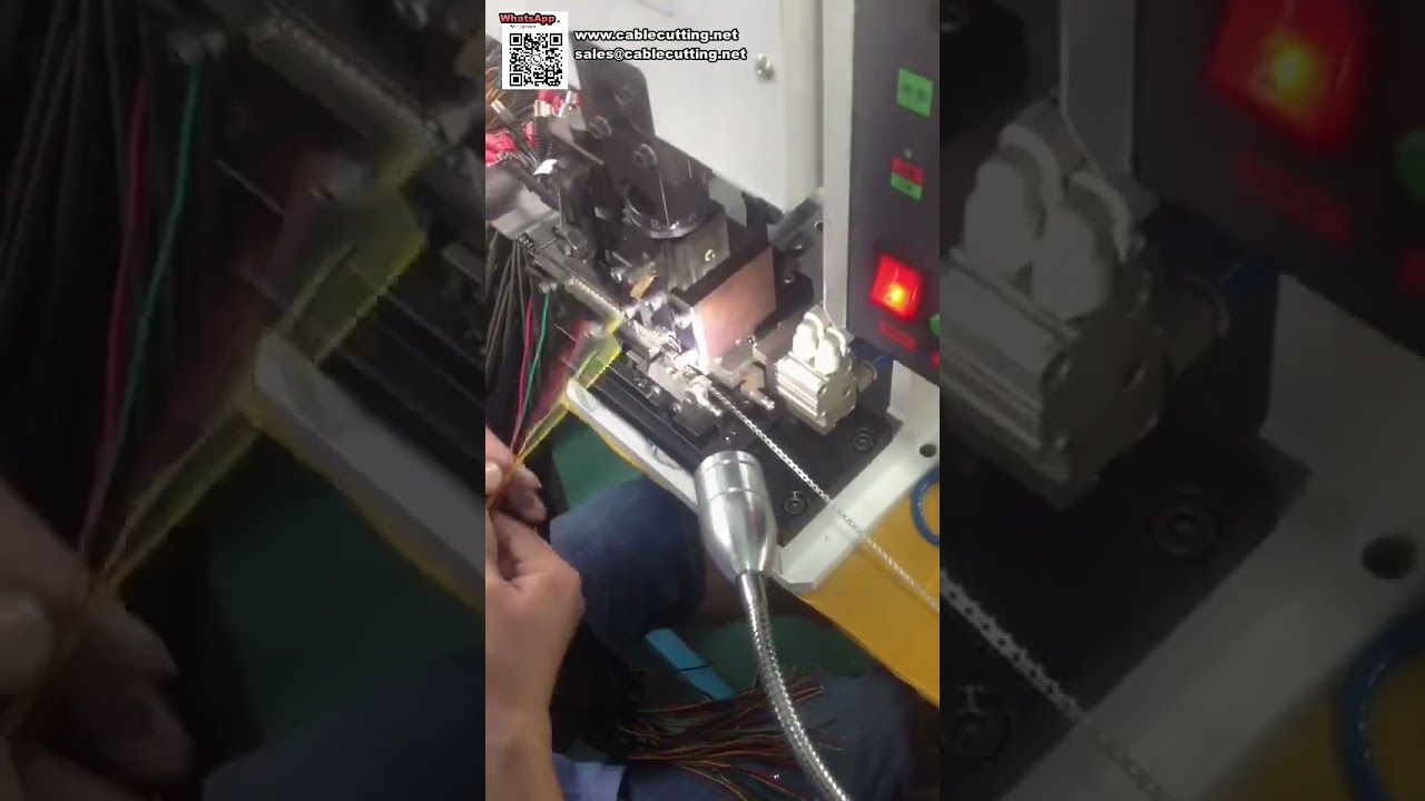 单线剥线端子压接机 稳定压接 平切