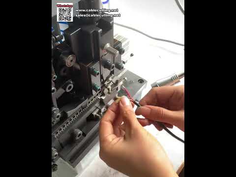 自动单线剥皮压接机，精确加工单根电缆