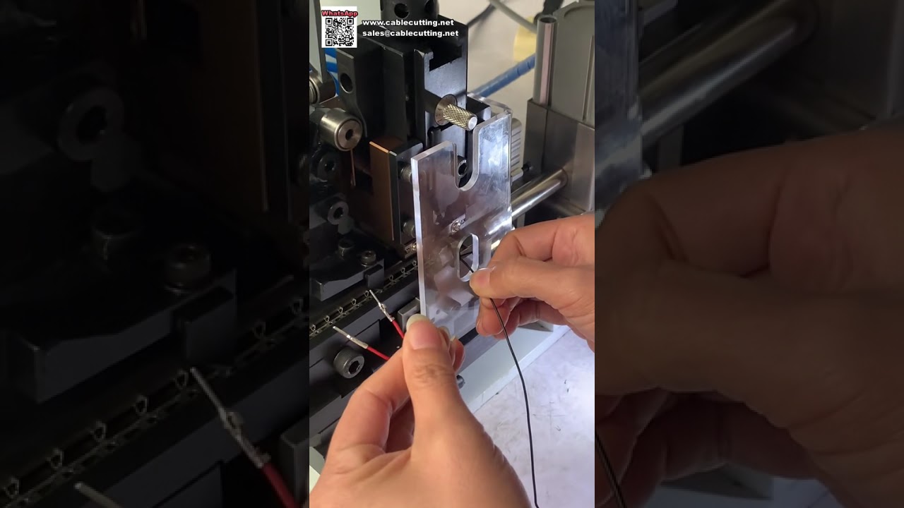 快速精密单线剥皮端子压接机提升工作效率