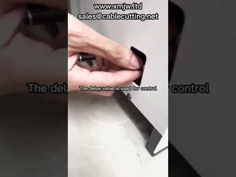 不可调刀片气动剥线机操作视频 | 高效自动化线束加工设备