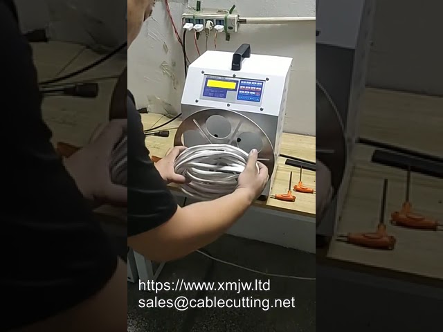 WPM 400W 热销电源线卷绕机 | 粗线缆自动绕线设备制造商
