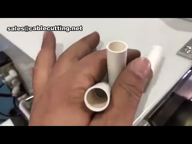 硬质塑料管旋转刀片切割机 | 高效精准工业切割设备